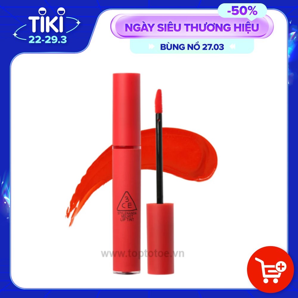 Son Kem Lì 3CE Velvet Lip Tint - Childlike