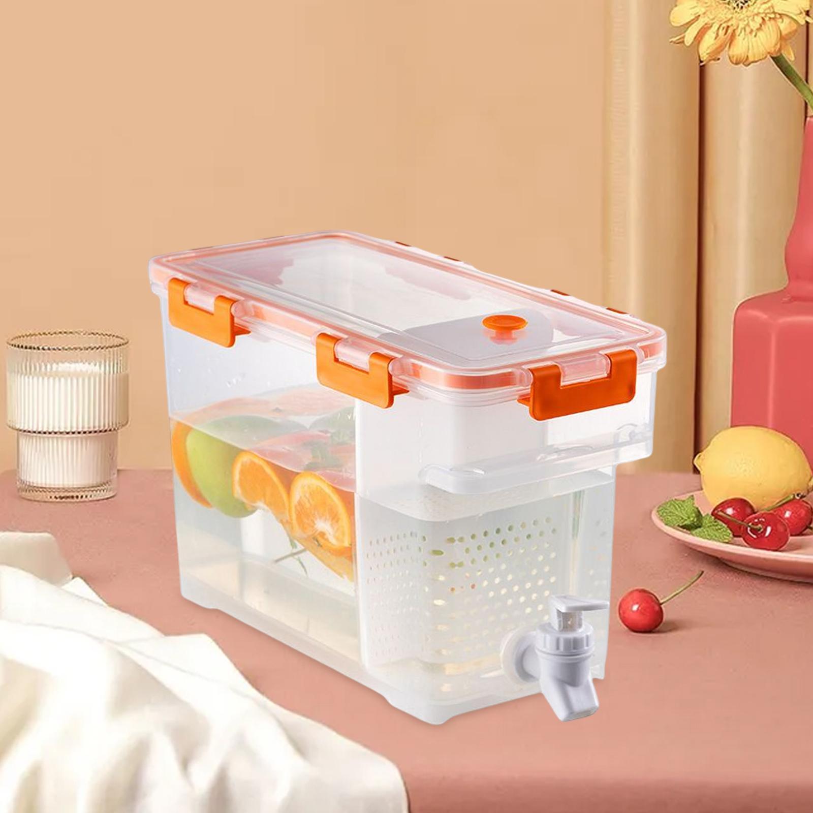 Household Cold Kettle With Faucet Fruit Teapot Water Bucket Water Jug