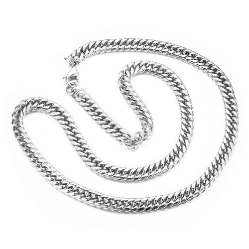 Dây chuyền nam xích bảng to 12mm cho nam - dây chuyền nam bảng to cá tính cho nam