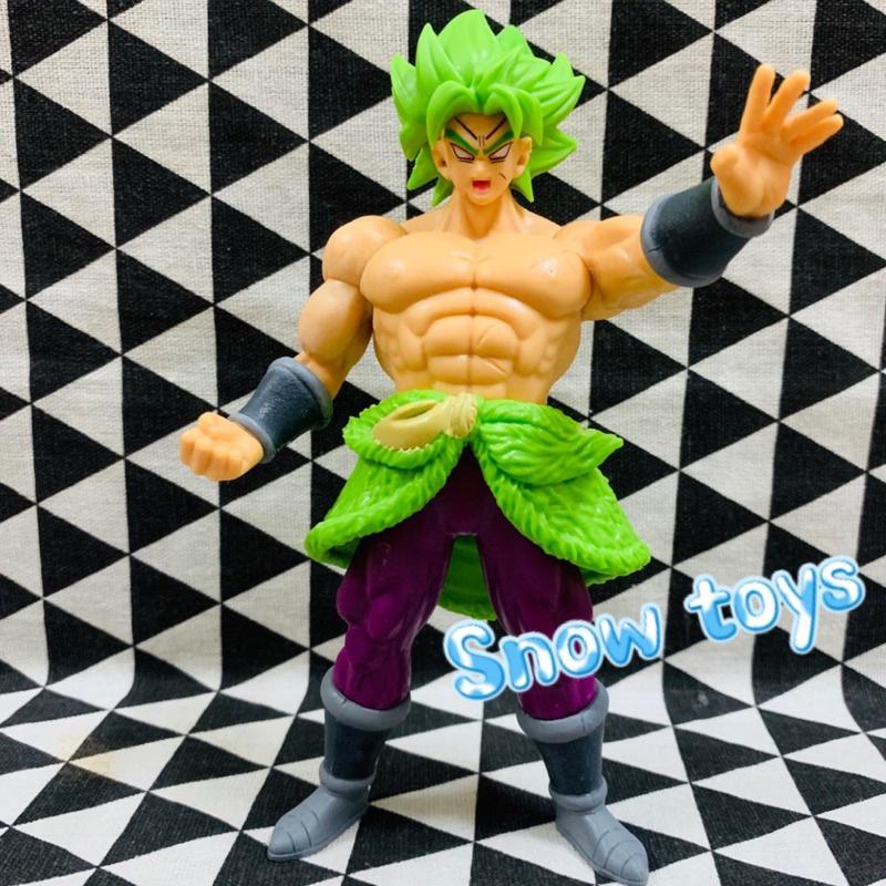 Mô hình Dragon Ball Super - Mô hình Broly Super Saiyan Green - Broly tóc xanh lá cây - Cao 18cm