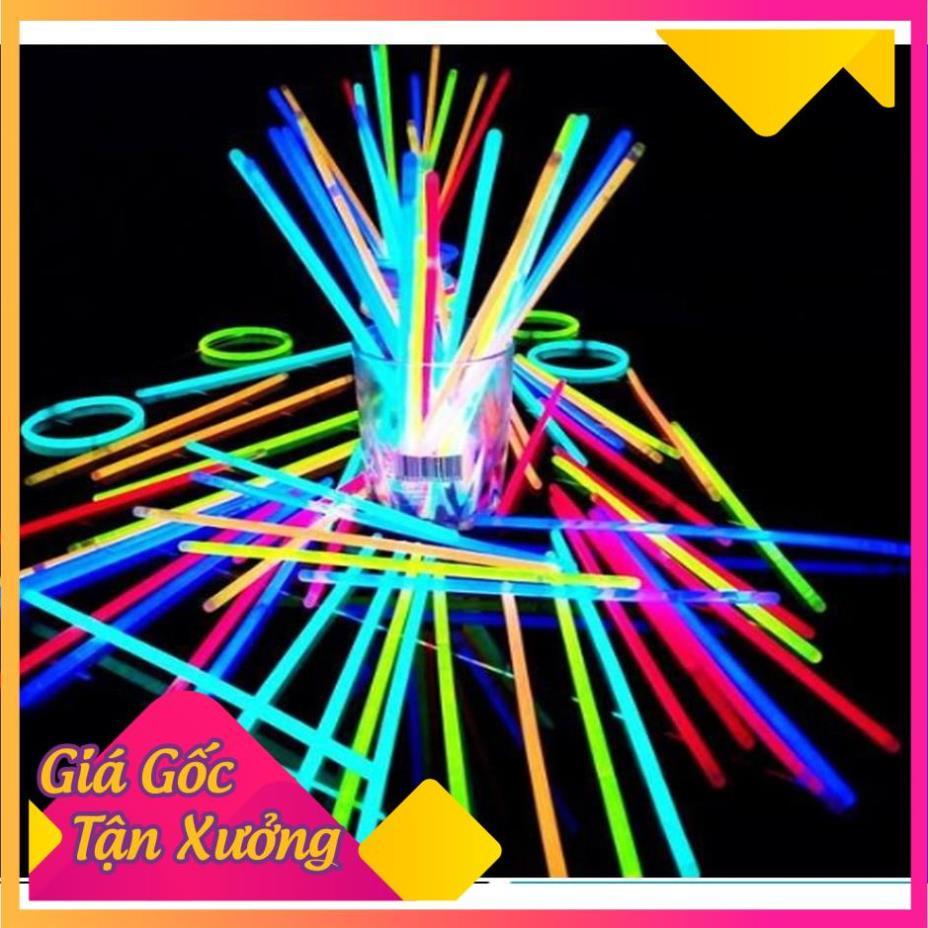 Combo 100 Que Dạ Quang Glow Stick Phát Sáng Kèm 100 Đầu Nối FREESHIP  TP'S