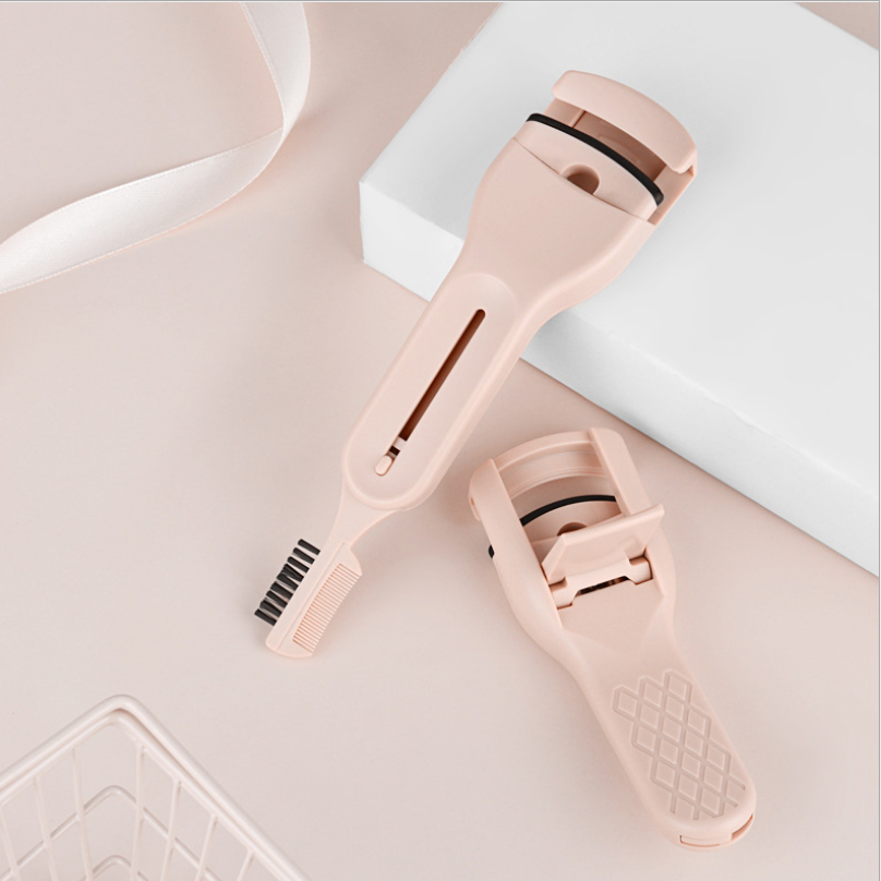 Bấm mi kèm chổi chải mày Eyelash Curler