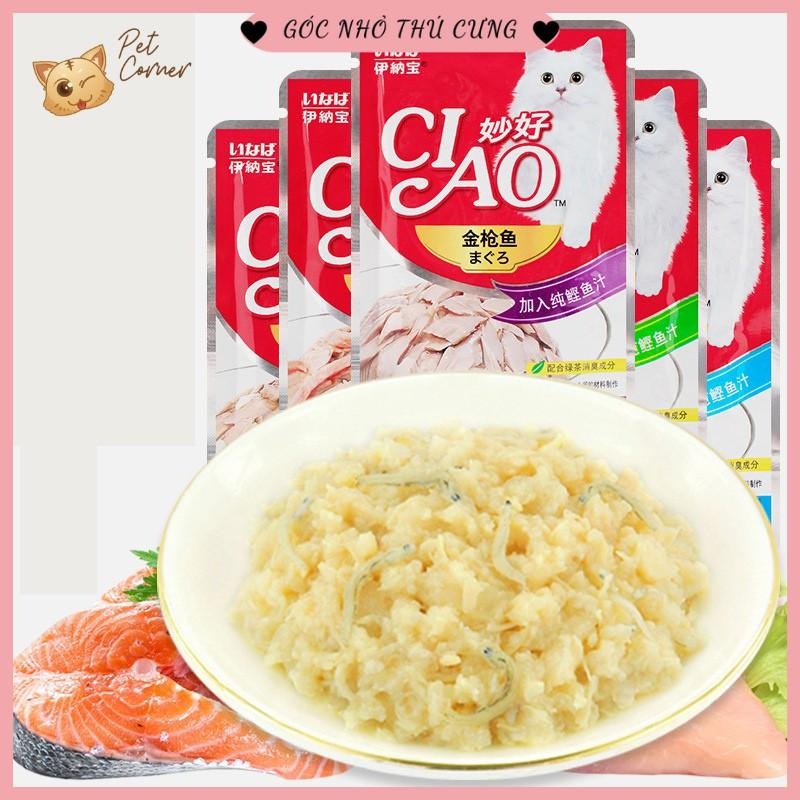 Pate Ciao dành cho mèo thơm ngon, bổ dưỡng (Gói 60g)