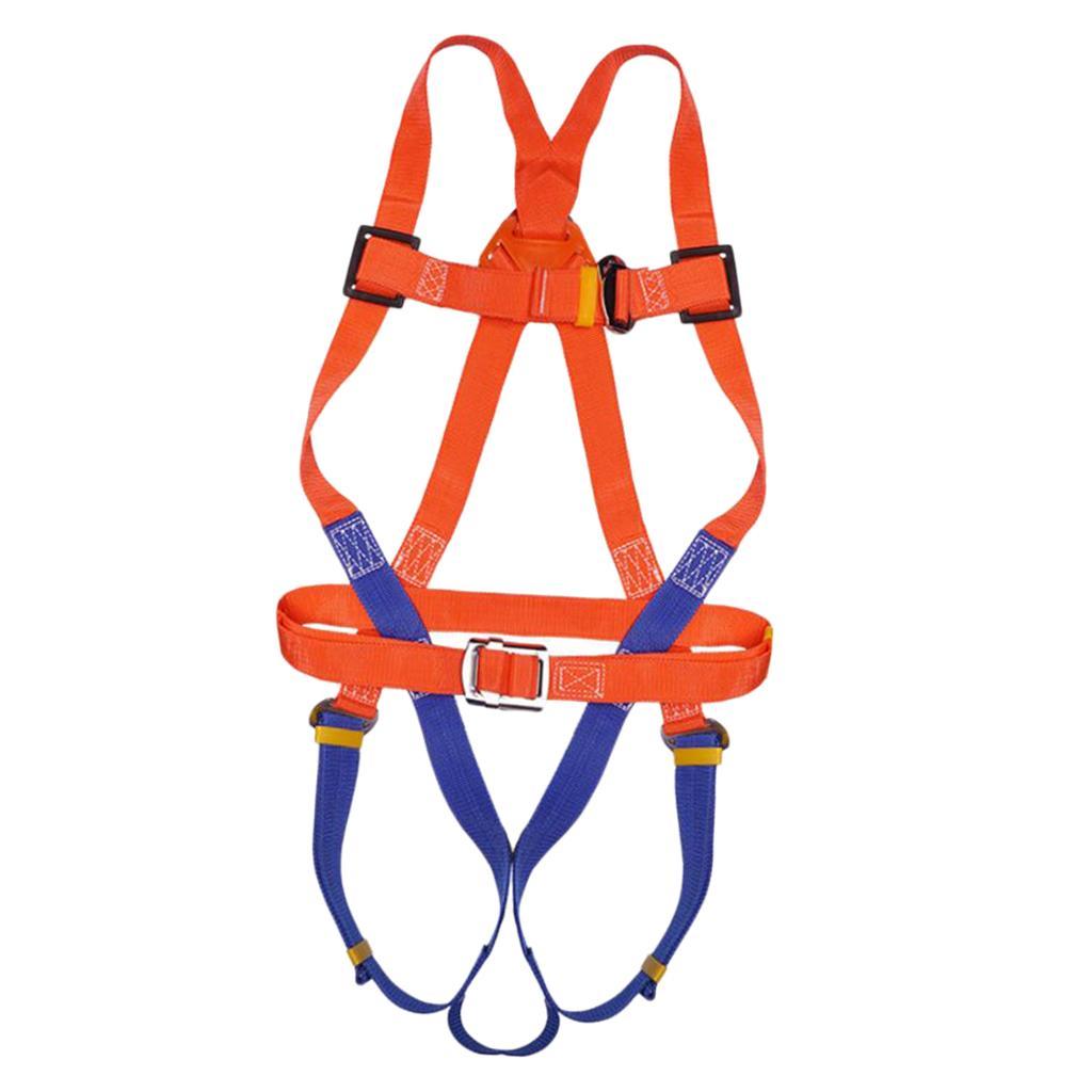 Full Body Safety Climbing Harness Outdoor Rock Climbing Harness for Mountaineering Expanding Training Tree Arborist Rappelling Equipment