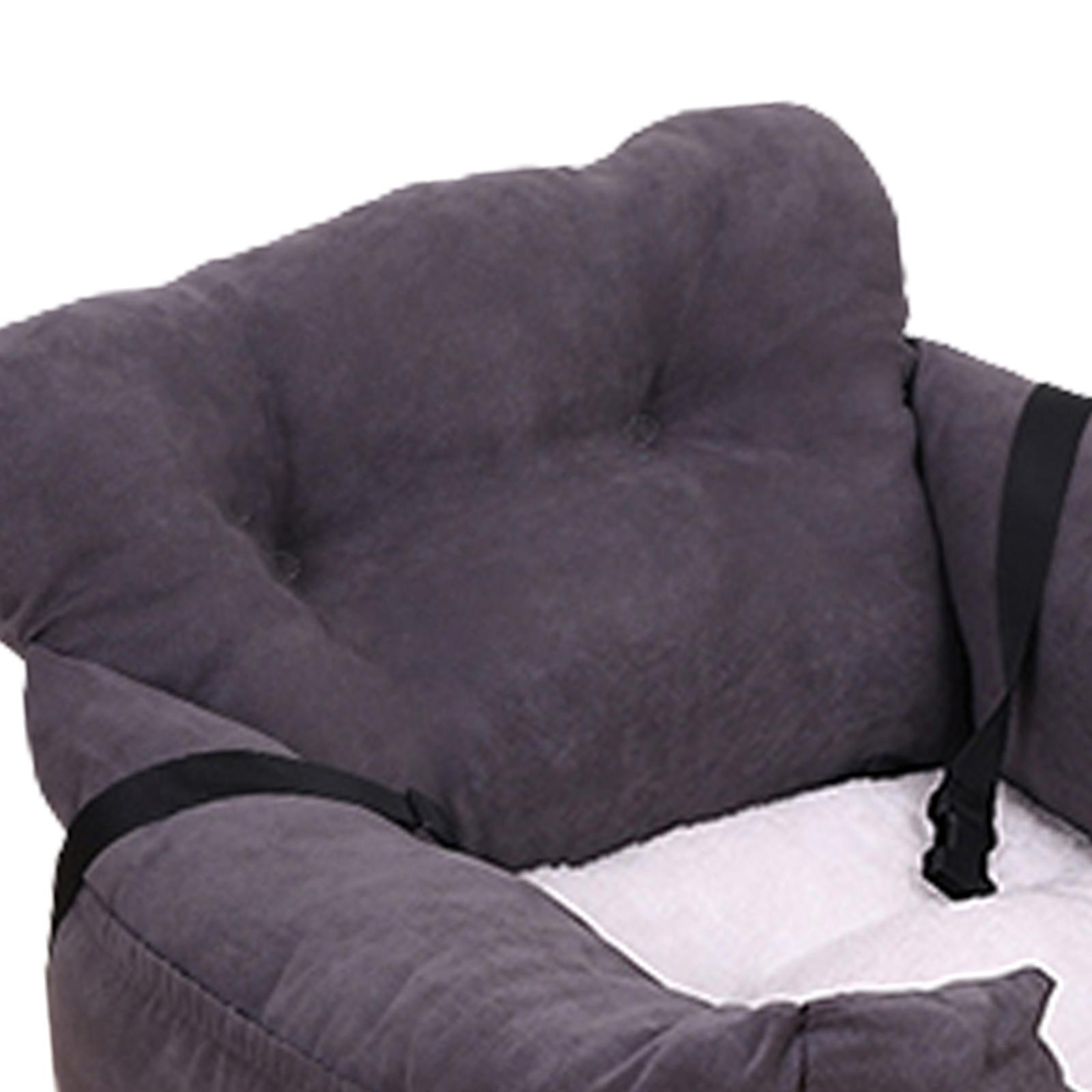 Dog Car Seat Bed Pet Car Booster Seat for Kitty Kitten Small and Medium Dogs