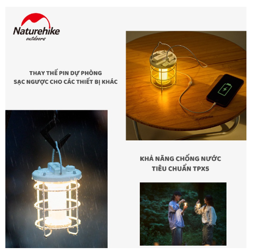 Đèn Led cắm trại NatureHike CNH22DQ008