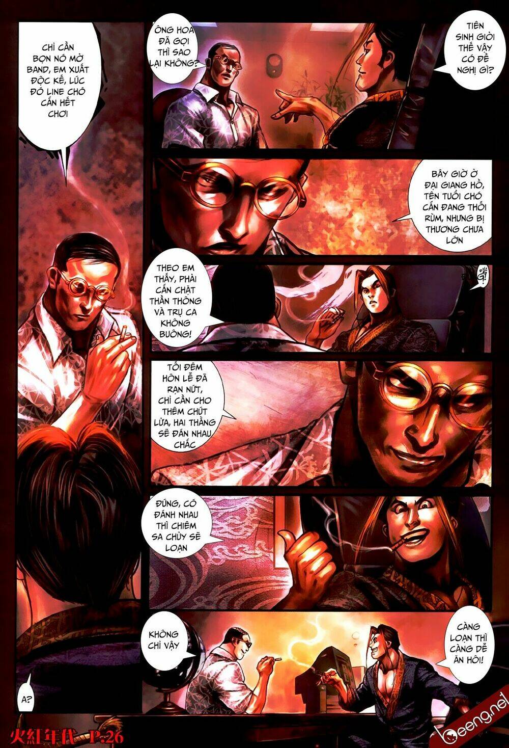 hỏa hồng niên đại hắc cốt đường chapter 488 9