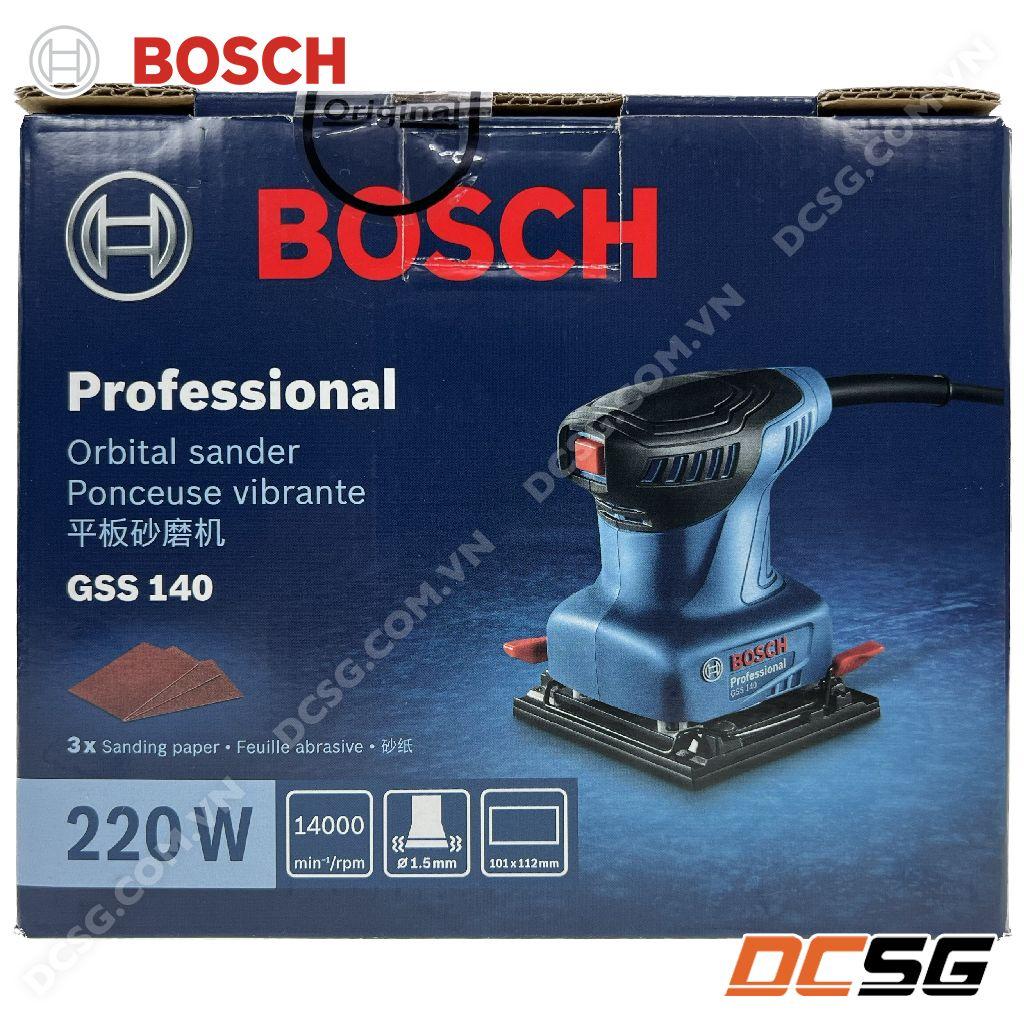 Máy chà nhám rung 101x112mm-220W Bosch GSS140 | DCSG