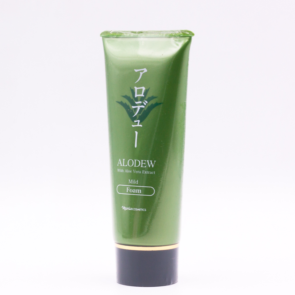Sữa rửa mặt hỗ trợ trị mụn chiết xuất Lô Hội Naris Cosmetic Alodew Mild Foam – Hàng Chính Hãng