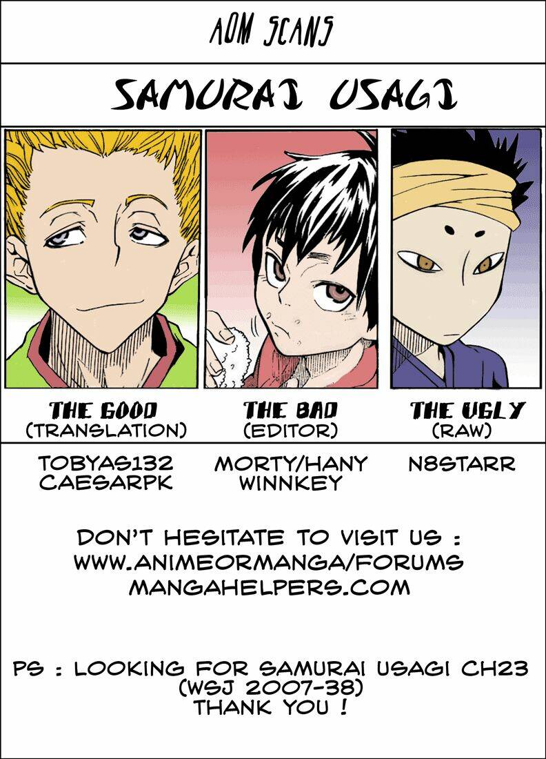 samurai usagi chapter 6 21