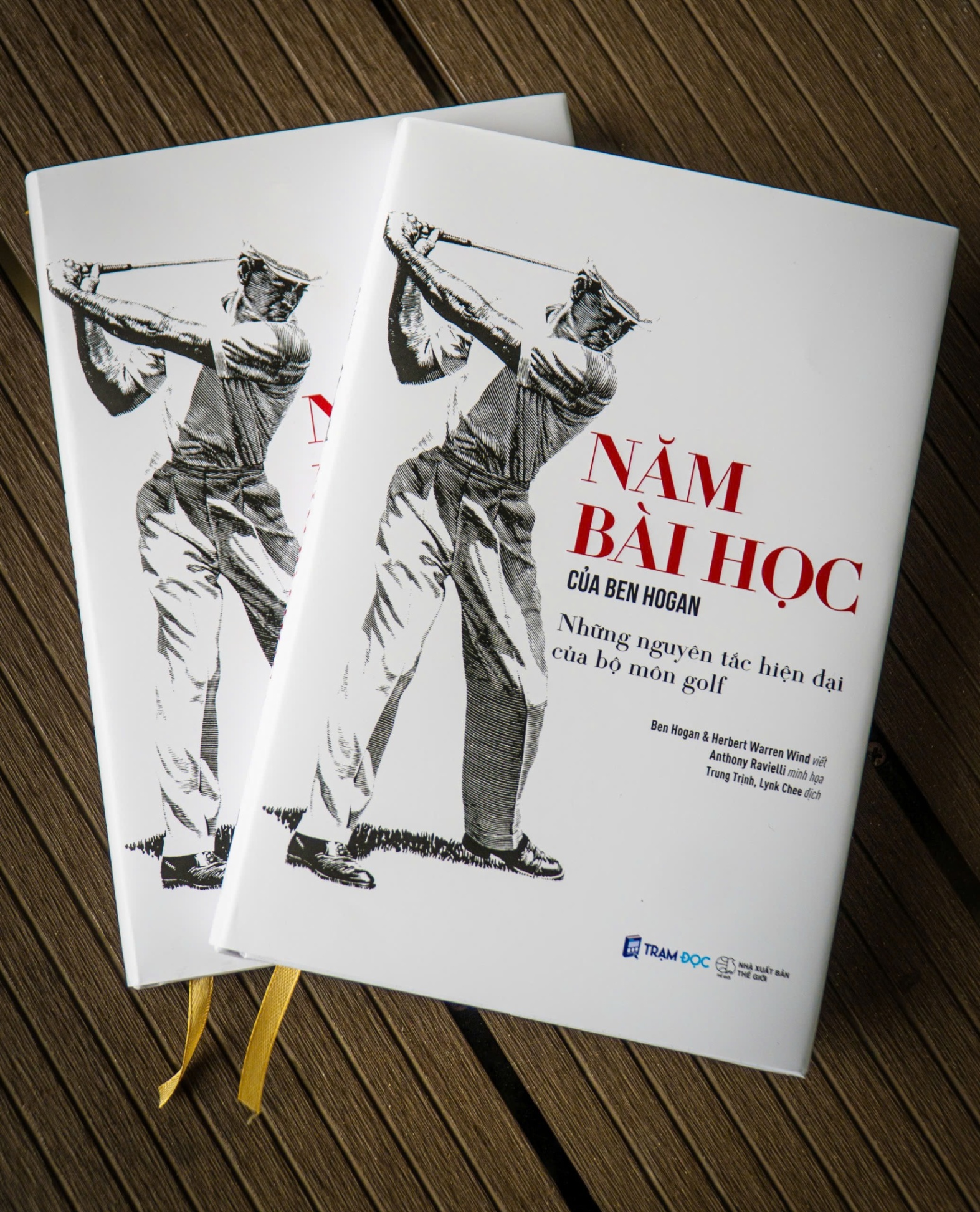 (Bìa cứng) NĂM BÀI HỌC CỦA BEN HOGAN - William Ben Hogan – Trạm Đọc - Alpha Books
