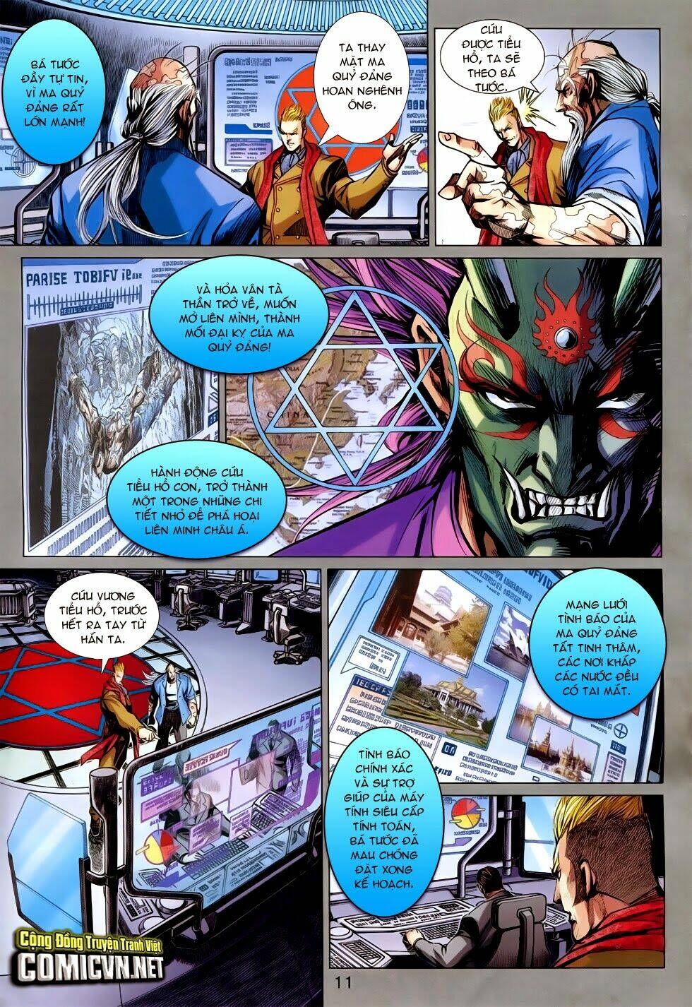 tân tác long hổ môn chapter 748 11