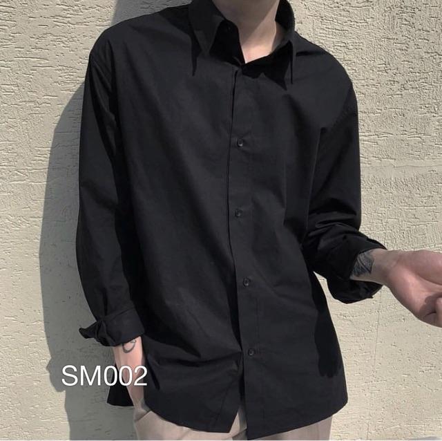 SM002 - ÁO SƠ MI Nam Nữ Basic VN CLO