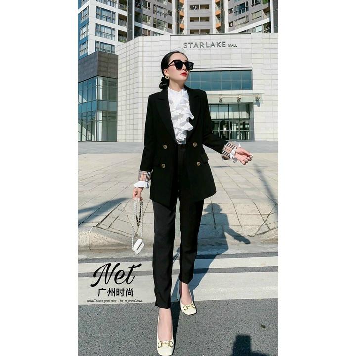 Áo blazer phong cách trẻ hàng thiết kế