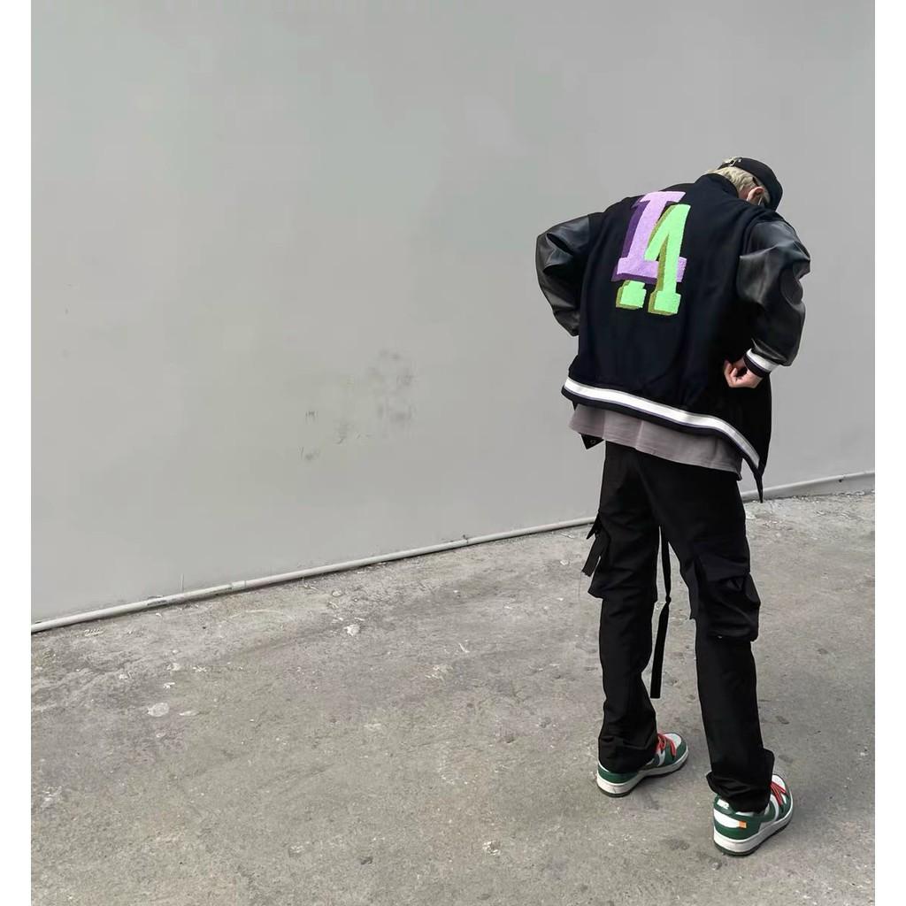 Áo Bomber Tay Da LA