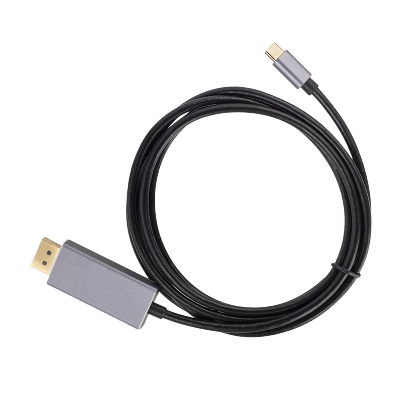 8K   Cable 1.8M Cable USB C to DP Cable Premium for   PC