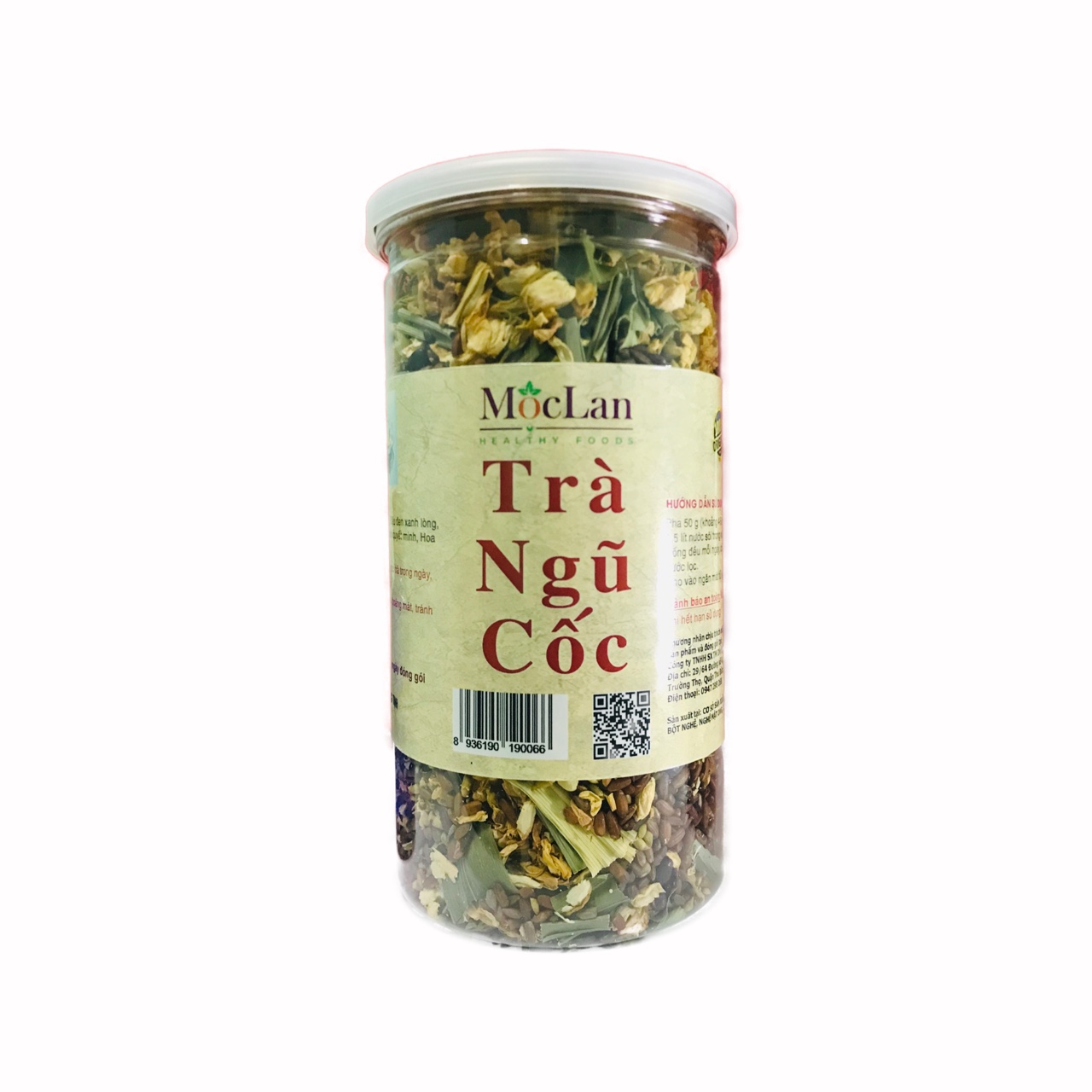 TRÀ NGŨ CỐC NGUYÊN CHẤT MỘC LAN - HŨ 500 GR