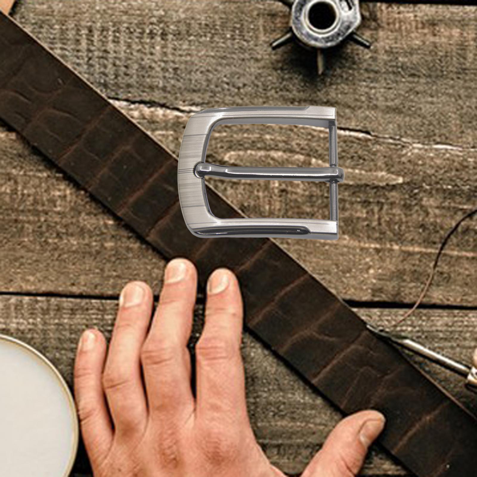 Belt Buckle Alloy Replacement Belt Buckle for Belt Accessories Leather Strap