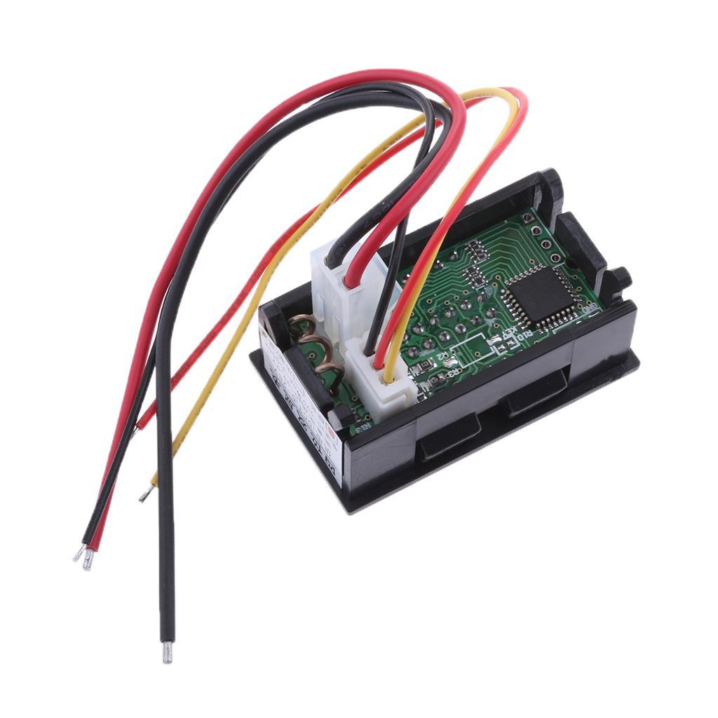 LCD Digital Volt Voltage Watt Power Meter Voltmeter Battery Capacity 0-99.9V