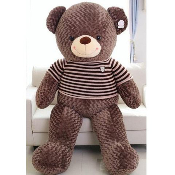 Gấu Teddy Nâu cao cấp khổ vải 1m2