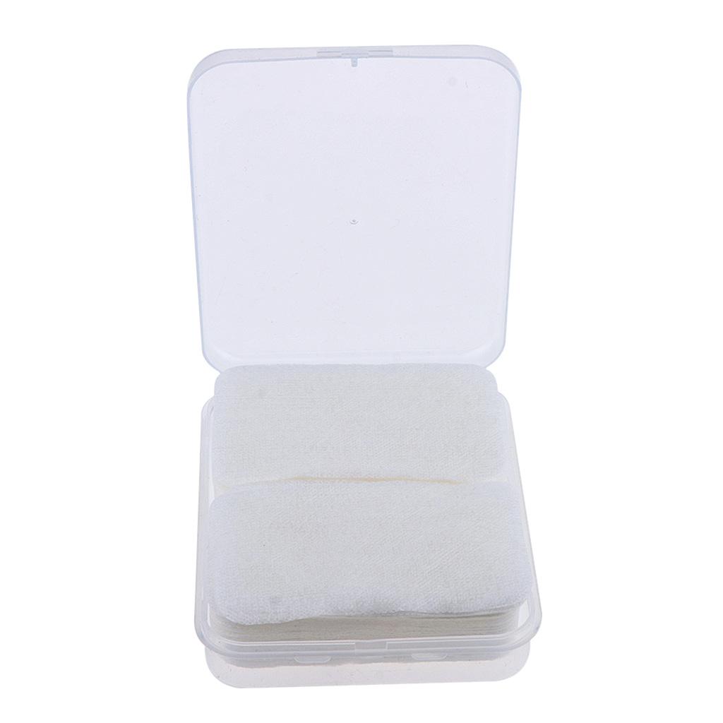 200pcs Makeup Cotton Pads Soft Facial Cleansing Lint Free Cosmetic Square Pads Thin Cotton Absorbent Makeup Remover Pads For Face Nail Lips Eyelash