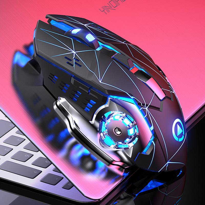 Sạc Không Dây Chuột Im Lặng Cho Máy Tính Văn Phòng Nhà Chơi Game Trò Chơi