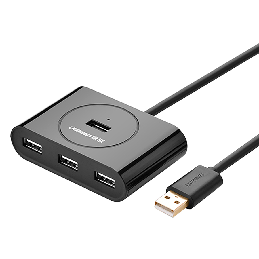 Hub USB Ugreen 4 Cổng 2.0 20217 - Hàng Chính Hãng