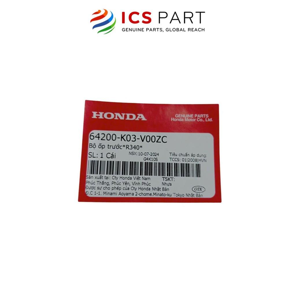 Bộ Mặt Nạ Trước (Quây Mặt Nạ) HONDA Ws 11 (2013-2014) Đỏ Tươi R34 (Có Tem) (64200K03V00ZC)