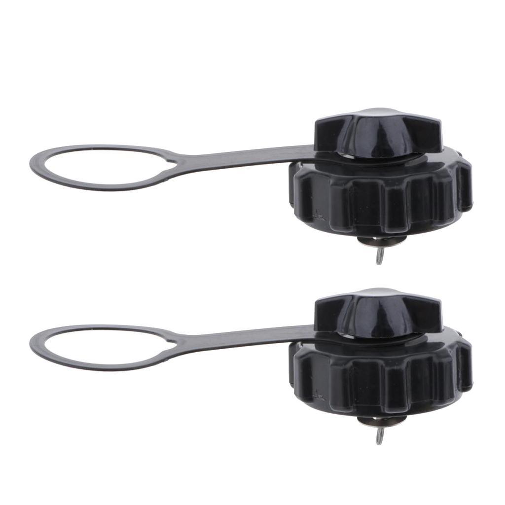 2pcs Marine Boat Gas Cap Fuel Oil Tank Cover for YAMAHA Outboard Engine