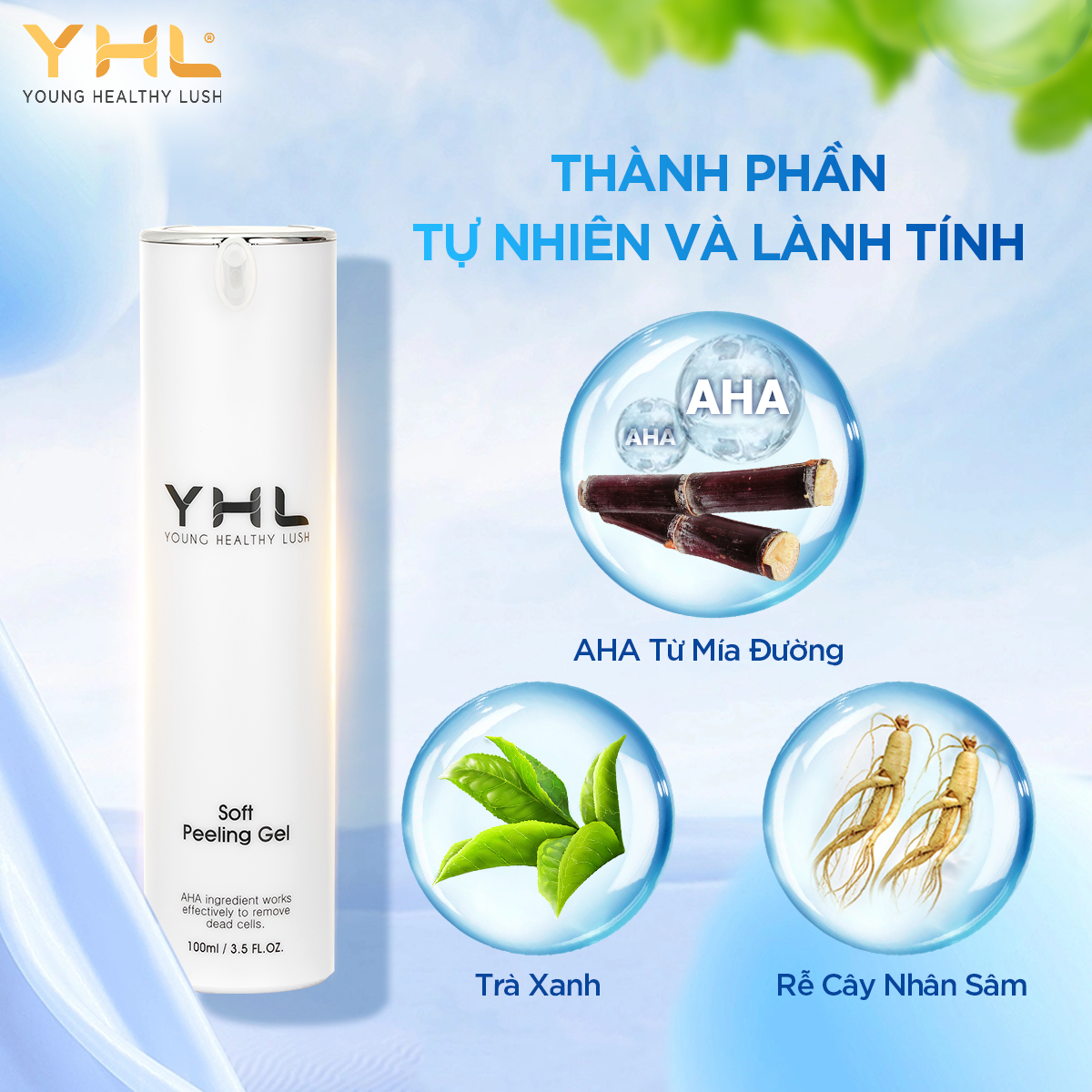 Gel tẩy tế bào chết YHL 100ml Hàn Quốc