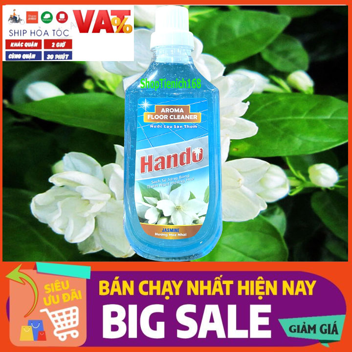 Nước thơm lau sàn nhà 1L Hando (hương quế)