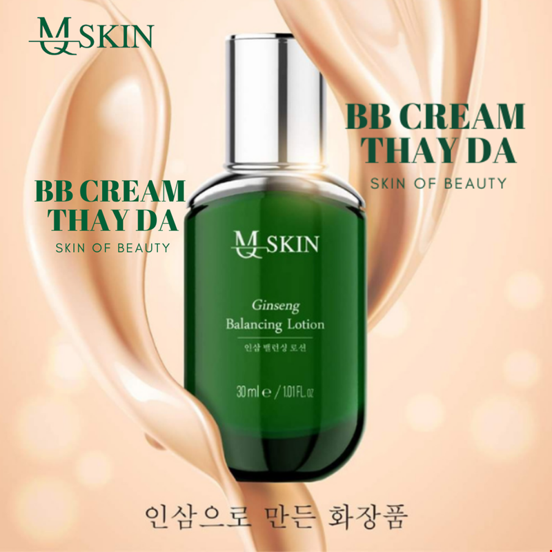 Kem bb cream nhân sâm tái tạo da mq skin