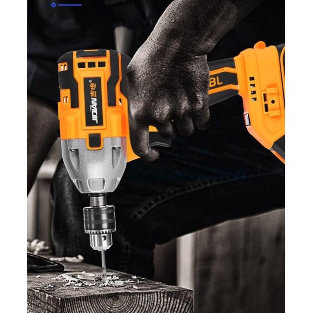 Máy Siết Ốc Khoan Tường Không Dây Lithium JIDIAN Wrench 1100W 188vf2 ️ FREESHIP ️