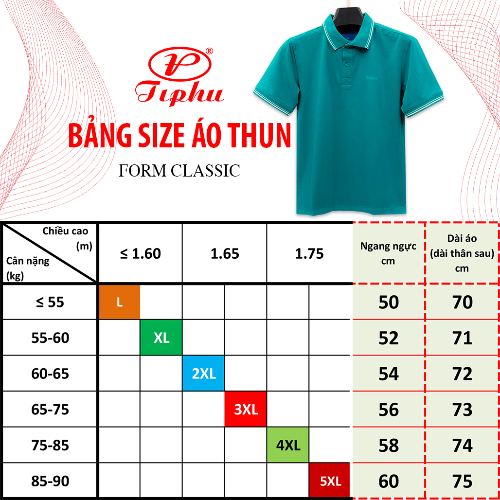 Áo thun polo nam cổ trụ nhiều màu, dáng trung niên căn bản rộng rãi, vải thun cotton co giãn thoáng mát, big size