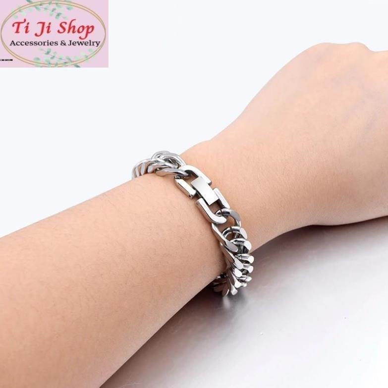 LẮC TAY NAM LẶC ĐÔI INOX 10LY KHÓA BỘ