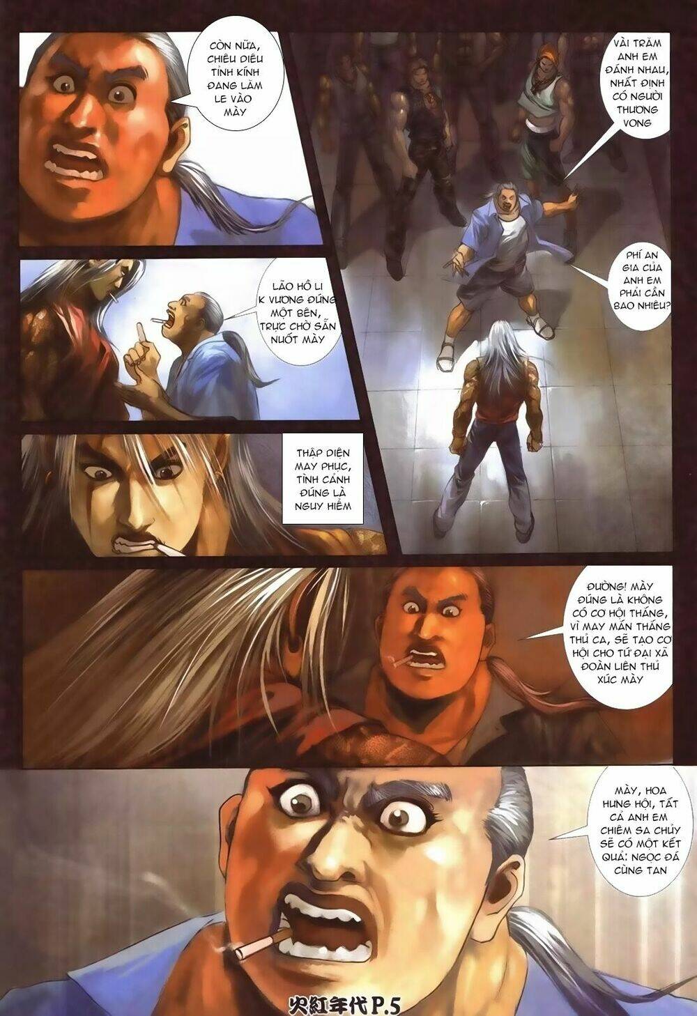 hỏa hồng niên đại hắc cốt đường chapter 104 4