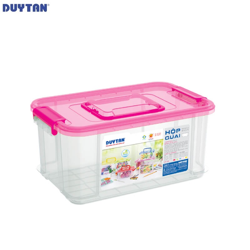 Hộp quai lớn nhựa Duy Tân Matsu 7200ml - 05783 - Giao màu ngẫu nhiên - Hàng chính hãng