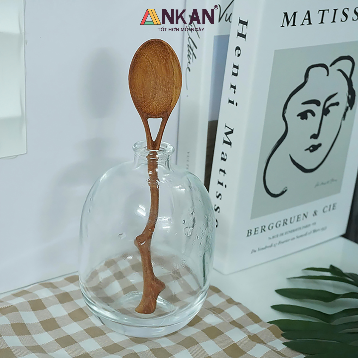 Muỗng Gỗ Thìa Gỗ Cao Cấp Trang Trí Decor, Quà Tặng Ý Nghĩa Cho Bé Và Gia Đình