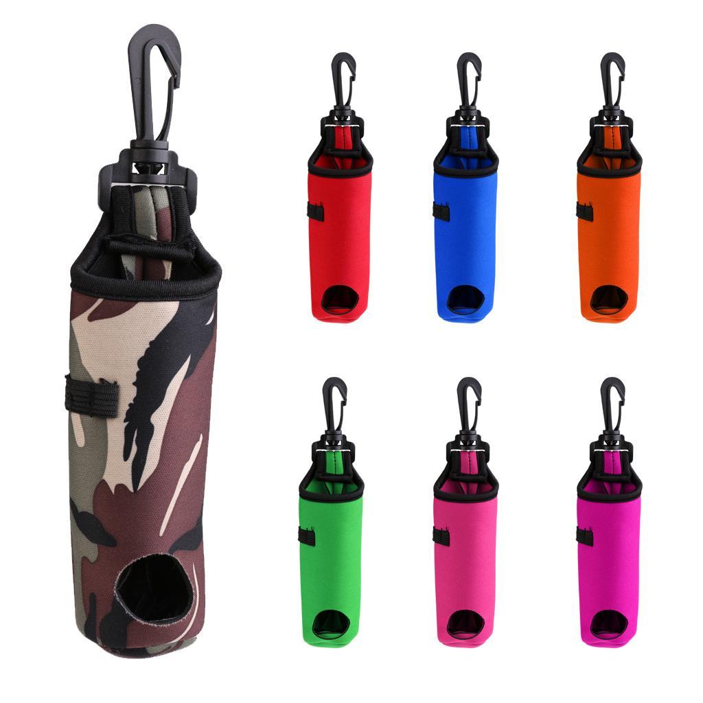 Portable Neoprene Golf Balls Tees Holder Carry Bag Carrier Pouch Waist belt pocket