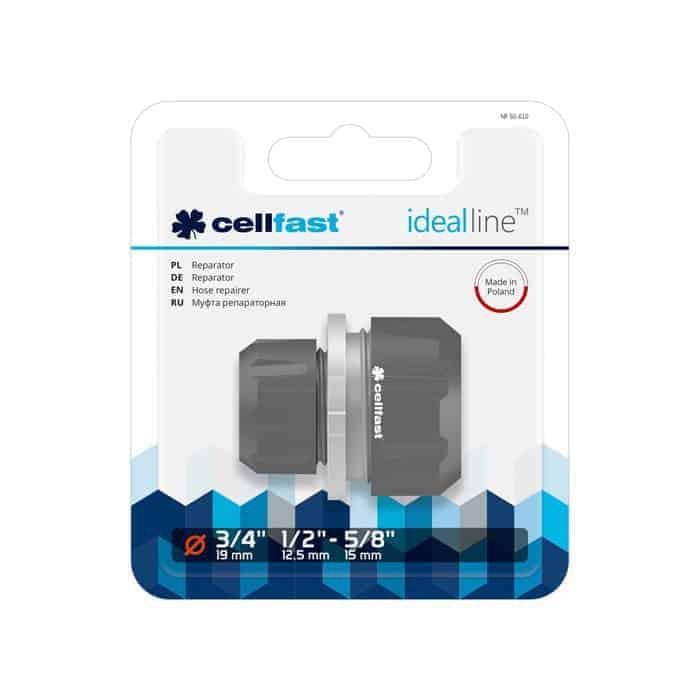 Cút nối măng sông ống Cellfast Ideal Line 50-610-nối nhanh 2 ống Φ16 với Φ21mm