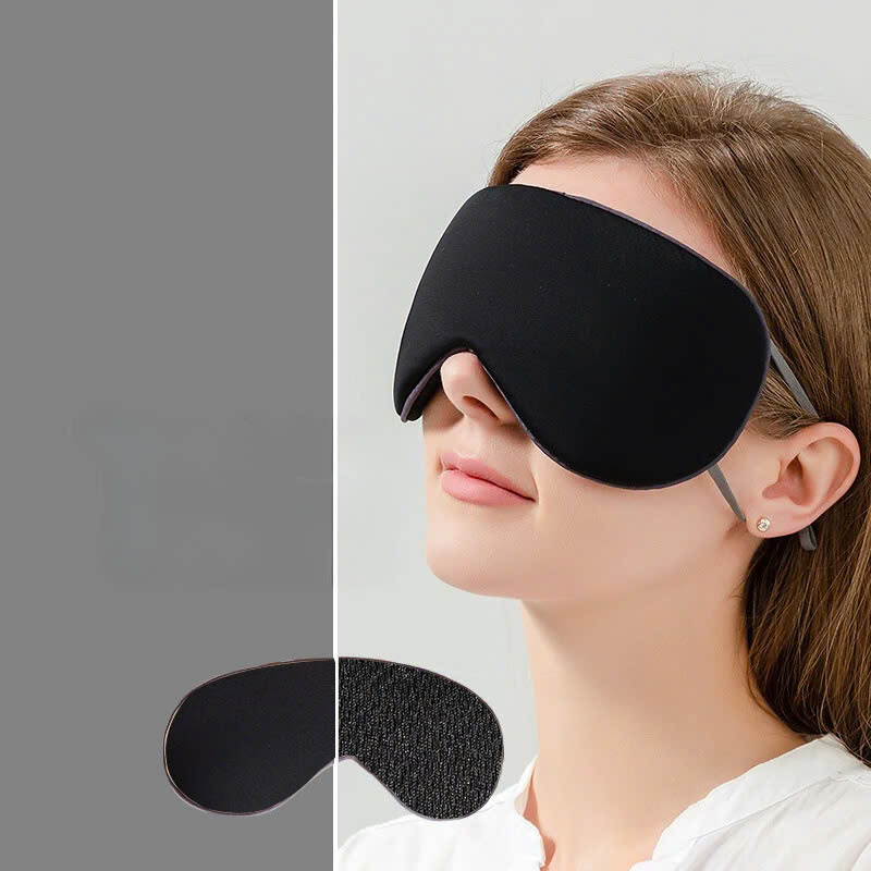 Bịt Che Mắt Ngủ Kèm Bịt Tai Văn Phòng, Trên Xe Ô tô, Máy Bay, Thoáng Khí, Mềm Mại Cho Giấc Ngủ Ngon, Mặt Nạ Ngủ. Du Lịch Dã Ngoại Phượt Thiền
