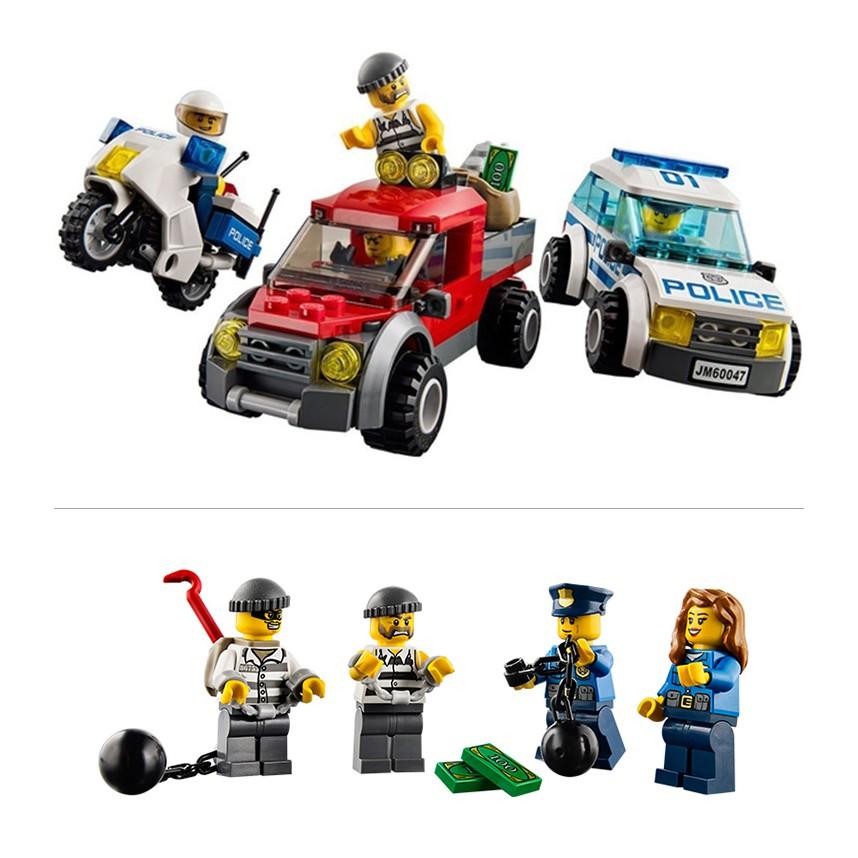 Đồ Chơi Lắp Ráp Kiểu Lego Đồn Cảnh Sát City Police Station Bela Urban Police Model 10424 Với 890 Mảnh Ghép