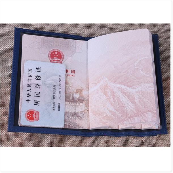 Ví da cầm tay đựng passport, visa Gia Dụng SG