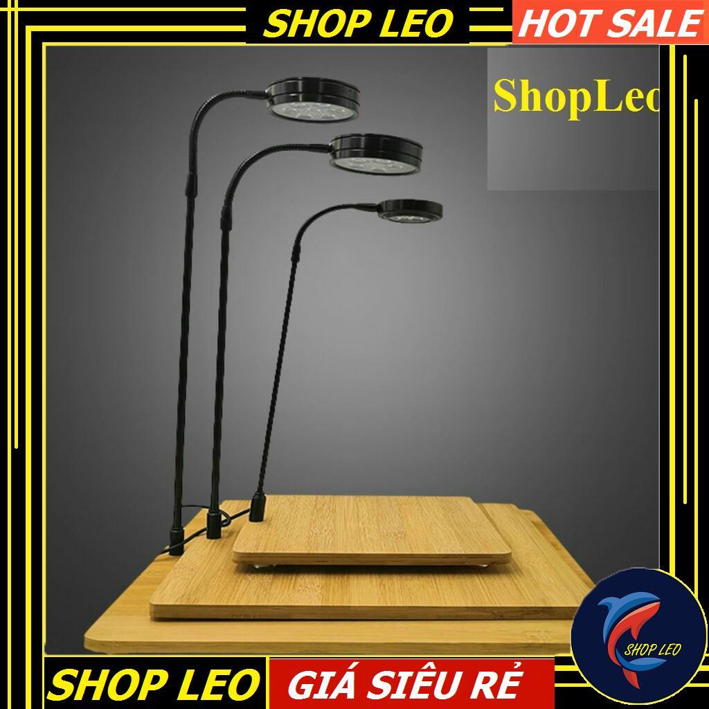 Đèn Led đế gỗ BamBoo 9W - đèn kệ gỗ - Phụ kiện cá cảnh - shopleo