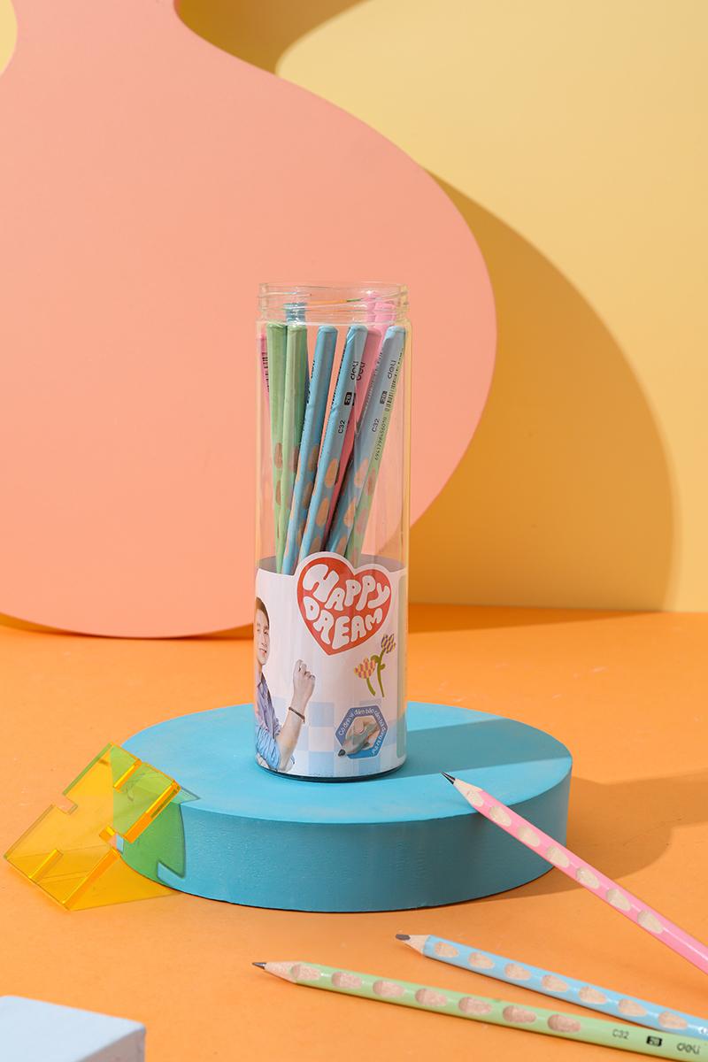 Bút Chì Định Vị Deli 2B - Phiên Bản Sơn Tùng M-TP Giới Hạn - Deli C32-2B - Màu Xanh Dương