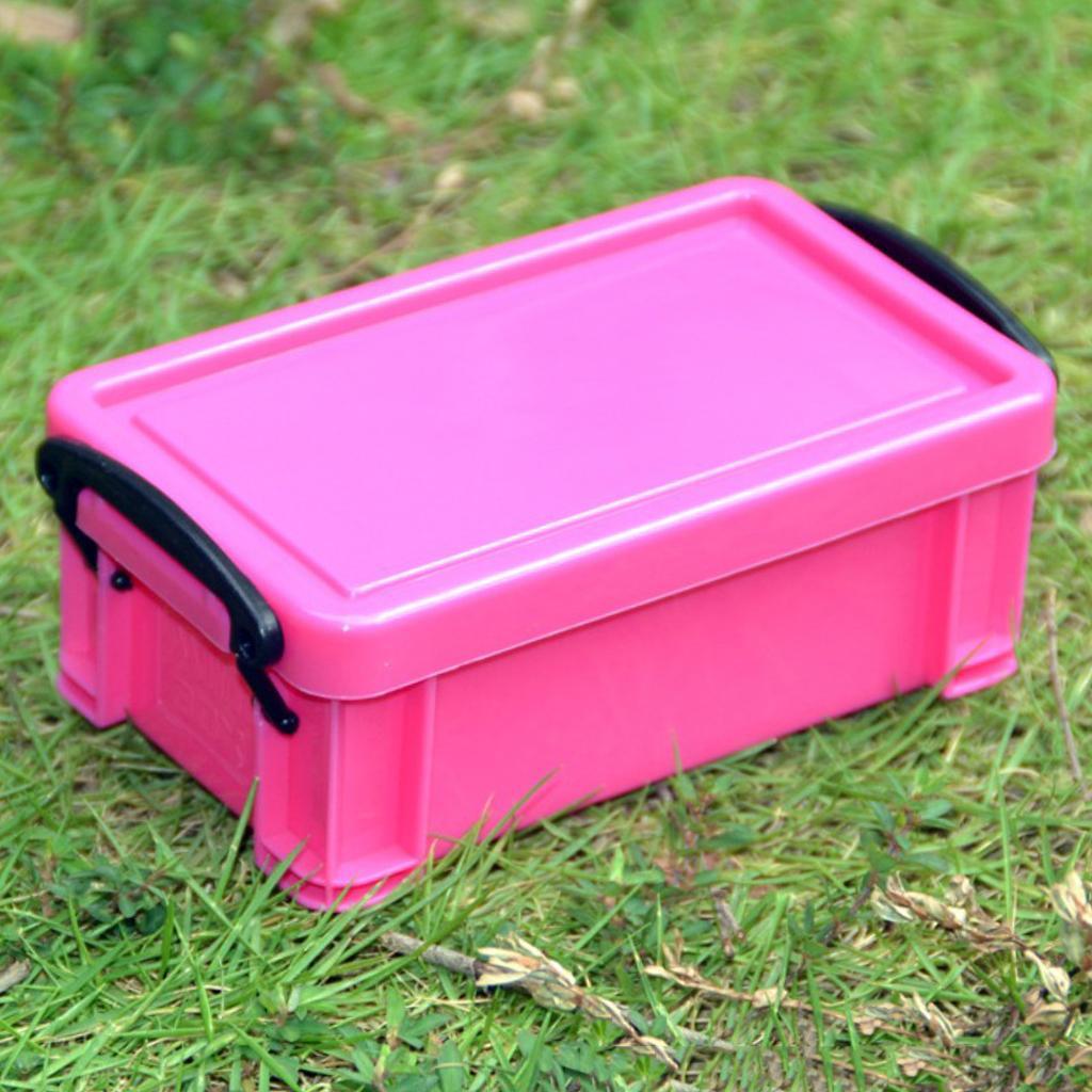 2x Latch Storage Box Stack Box Sundries Candies Organizer Food Container