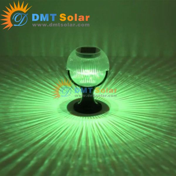 Đèn trụ cổng tròn năng lượng mặt trời DMT-TC51