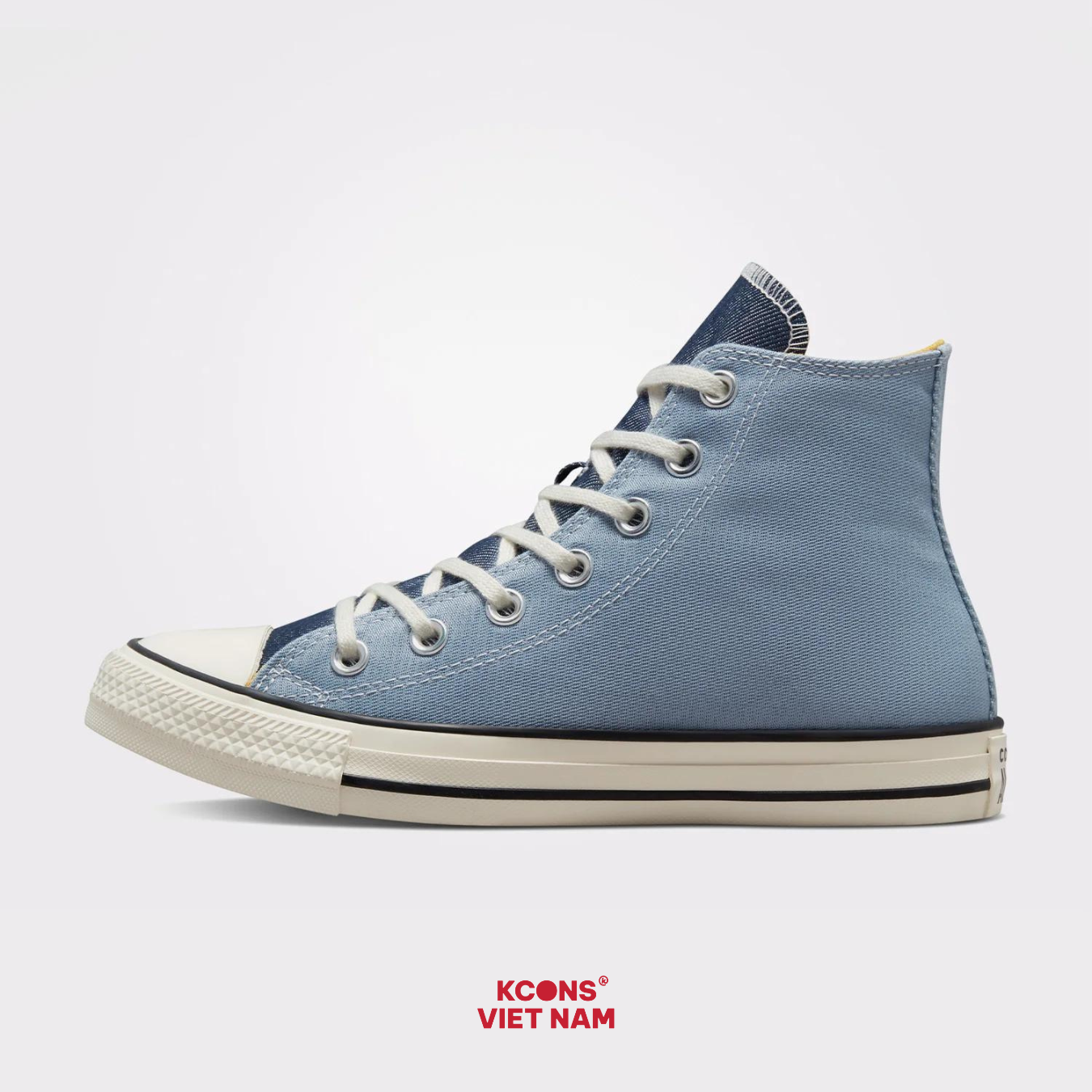 Giày Converse Chuck Taylor All Star DENIM FASHION Cổ Cao A02880C