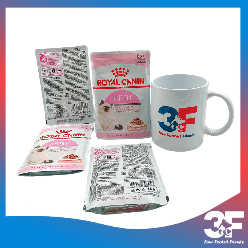 Pate Thức Ăn Ướt Dạng Sốt Dành Cho Mèo Con Từ 4-14 Tháng Tuổi Royal Canin Kitten - Gói 85g