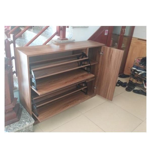 Kệ tủ giày thông minh cánh lật 2 tầng dài 100cm